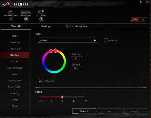 asus aura has stopped working fix