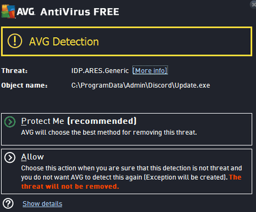 perl idp generic avast