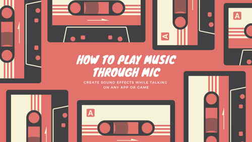 how to play music through mic discord