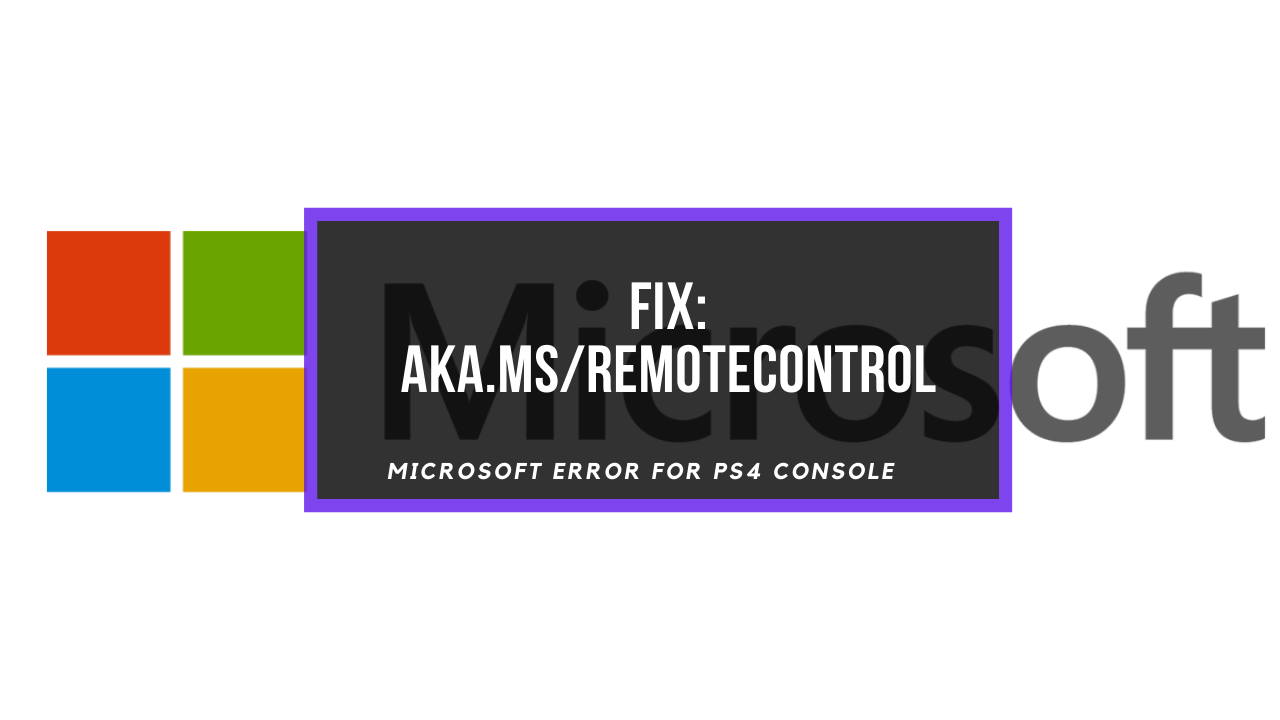 fix-aka-ms-remote-connect-minecraft-ps4