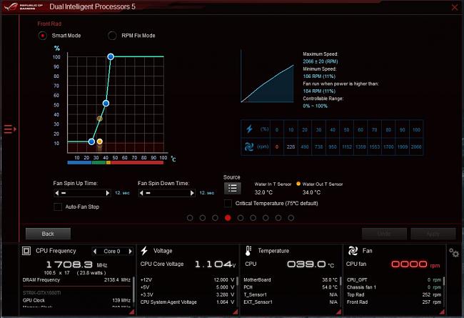 asus chipset fan control