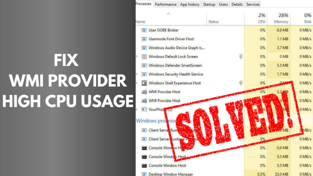 fix-wmi-provider-high-cpu-usage-windows