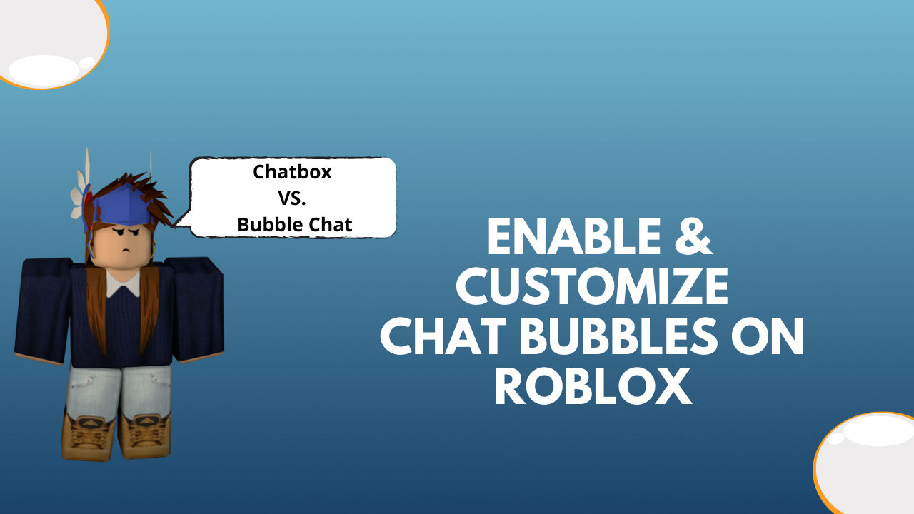 Boubble chat script on roblox