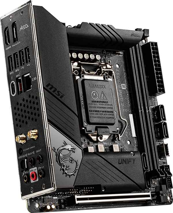 msi-meg-z490i-unify-gaming-motherboard