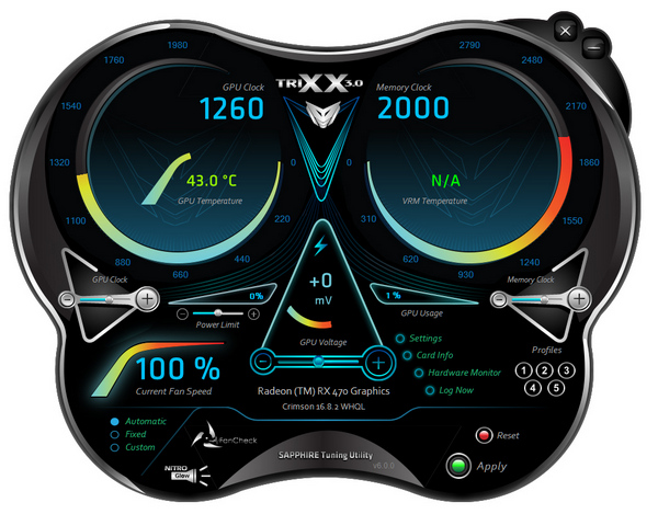 using sapphire trixx on gigabyte