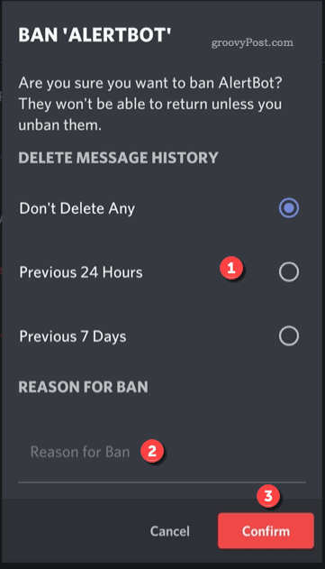 did roblox ban discord bots