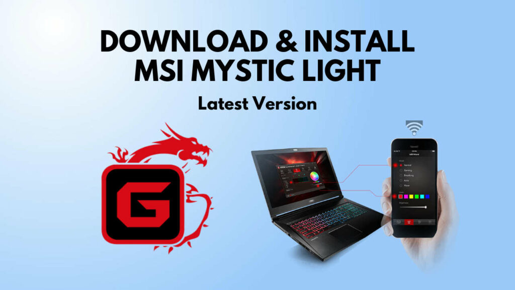 what msi software to install