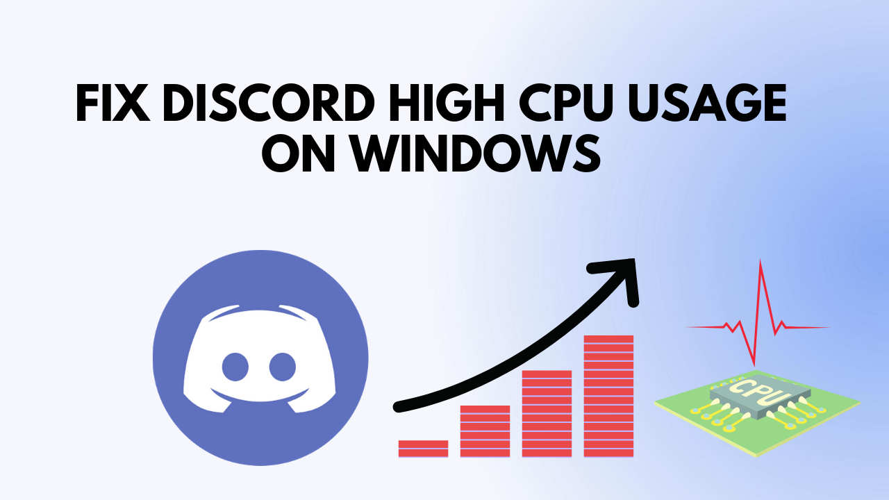 Discord High CPU usage on Windows [100% Working Fix 2022]