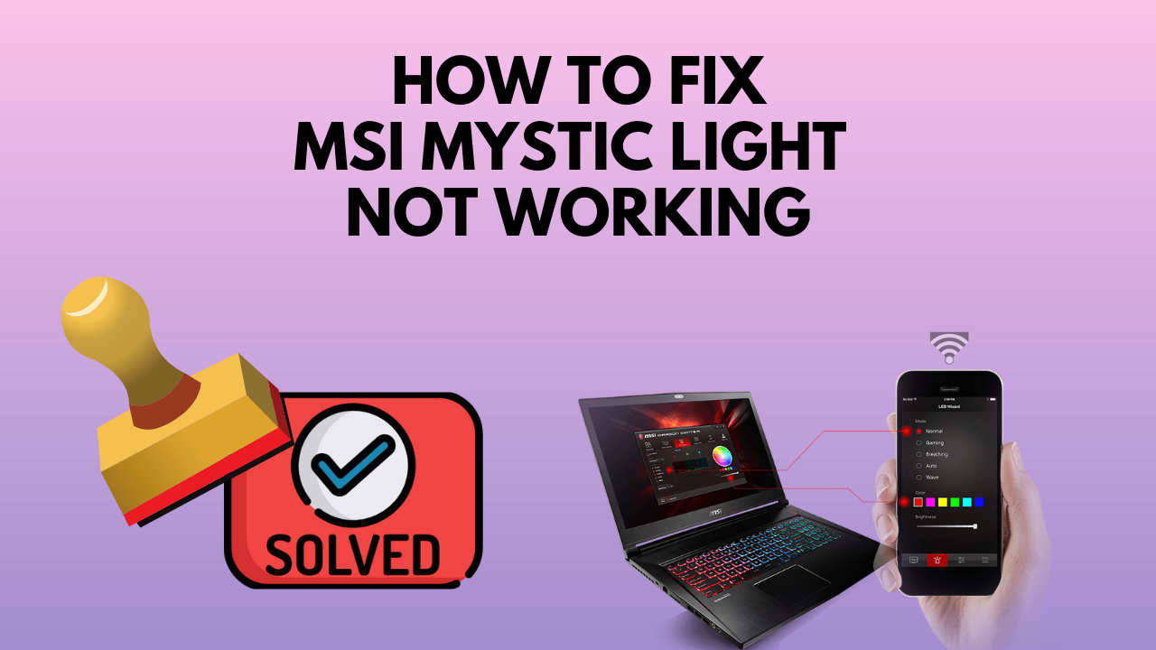 msi live update 5 a problem has caused