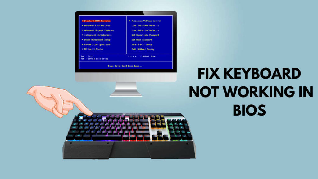 bios bluetooth keyboard