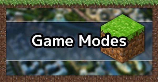minecraft-game-modes