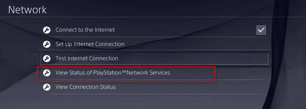 view-playstation-network-status