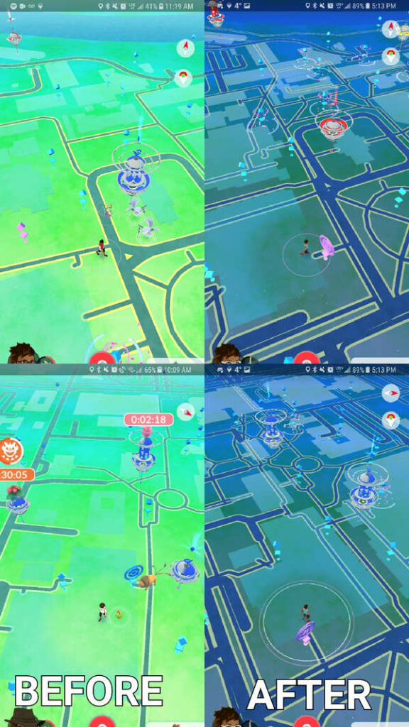 pokemon go google maps