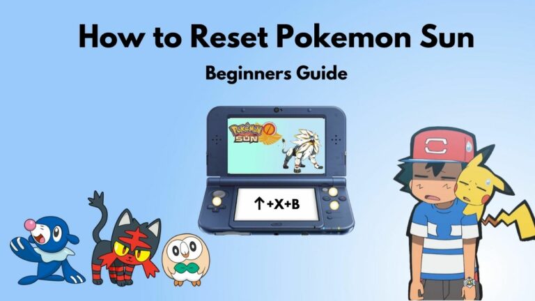 How To Restart Pokemon Sun