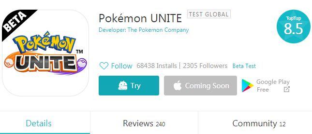 Unite download pokemon Pokemon UNITE
