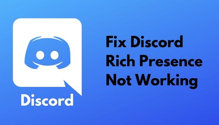 fix-discord-rich-presence-not-working