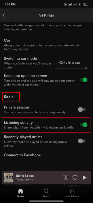 What Does Listening Activity Mean On Spotify