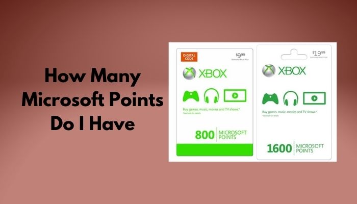 how-many-microsoft-points-do-i-have