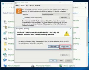 How To Prevent Java Update Available Popup Messages [2024]