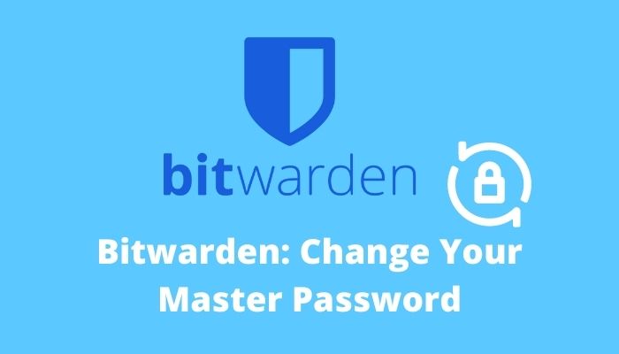 bitwarden forgot master password