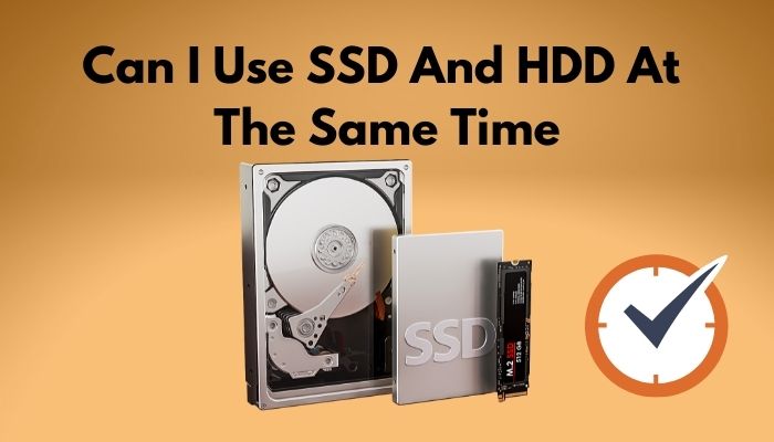 Ssd and hot sale hdd together