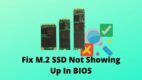 Fix New M.2 SSD Not Showing Up In BIOS [Easy Solutions 2024]