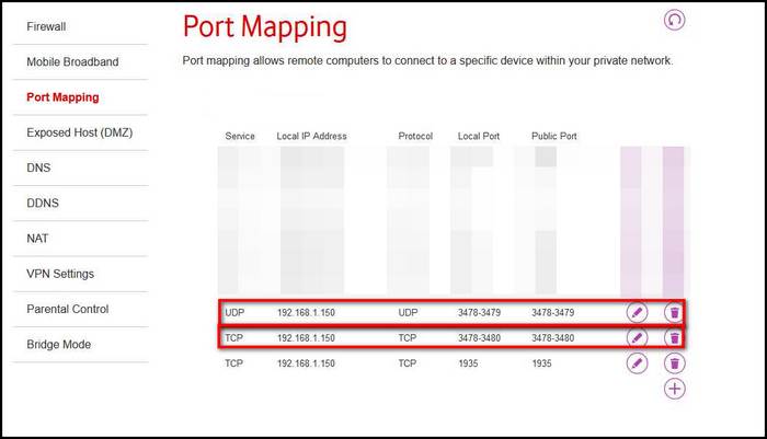 ps5-port-mapping