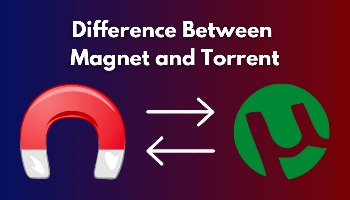 Og hold Formuler Skorpe Differences Between Magnet and Torrent [Explained 2023]