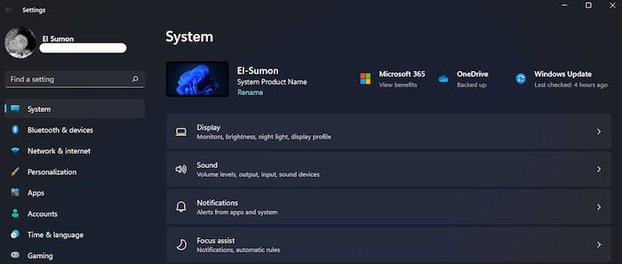 Windows-system-settings