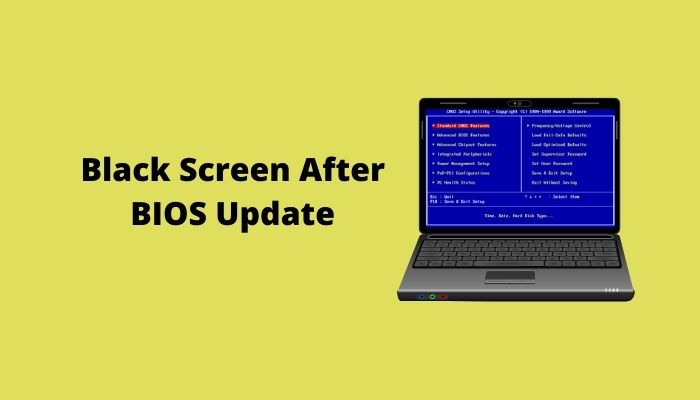 Fix Black Screen After Bios Update Quick Read 2022