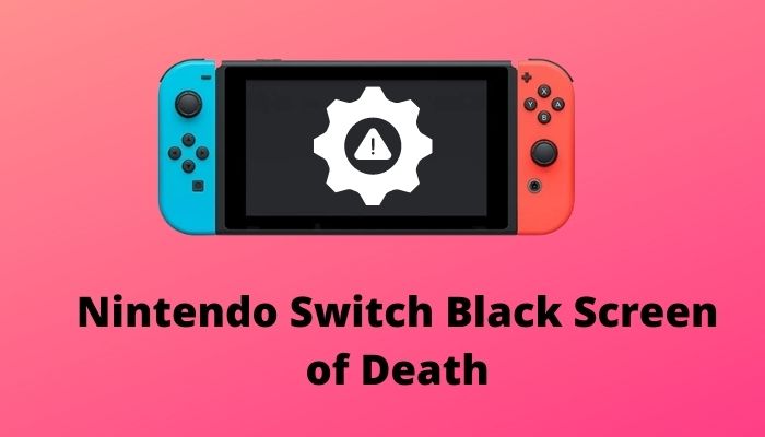 nintendo switch goes black on tv