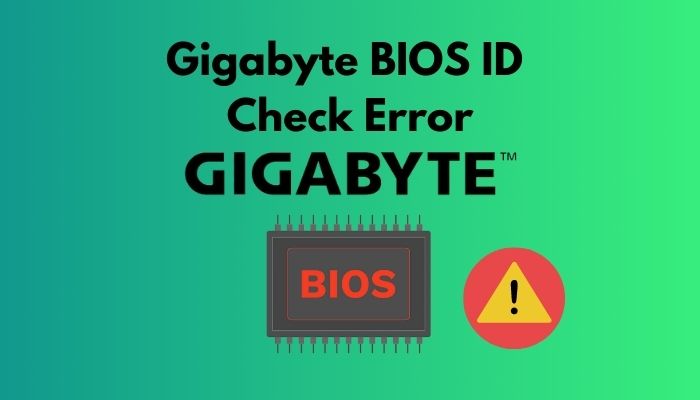 Ошибка проверки идентификатора bios gigabyte q flash