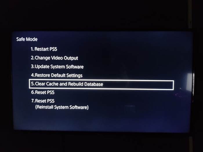 ps5-clear-cache-and-rebuild-the-database