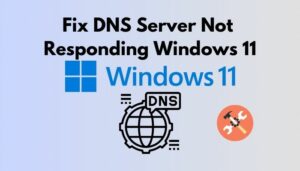 How To Fix DNS Server Not Responding Windows 11 [2024]