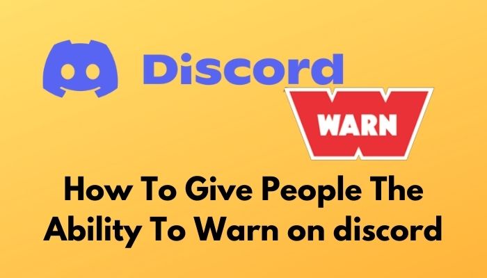 Что такое warn discord