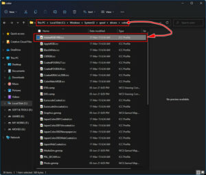 DOWNLOAD ICC PROFILES WINDOWS 10 visual data 3