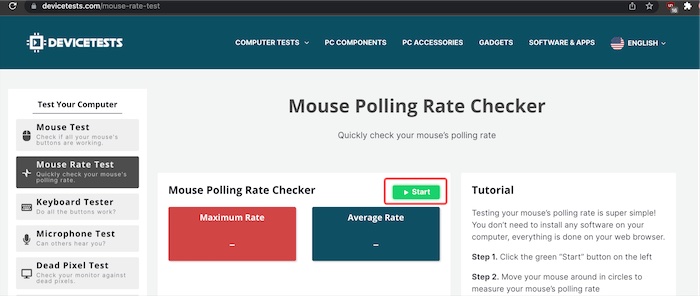 mouse-rate-checker