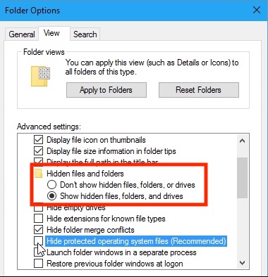 show-hidden-files-folders-and-drives