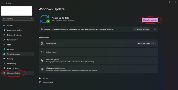 windows-update-check-for-update