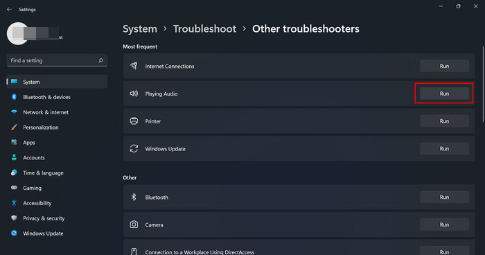 click-run-troubleshooter
