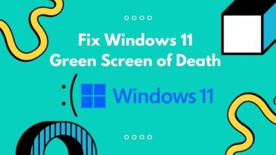 fix-windows-11-green-screen-of-death