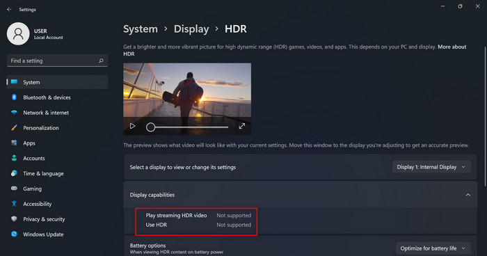 hdr-streaming-not-supported