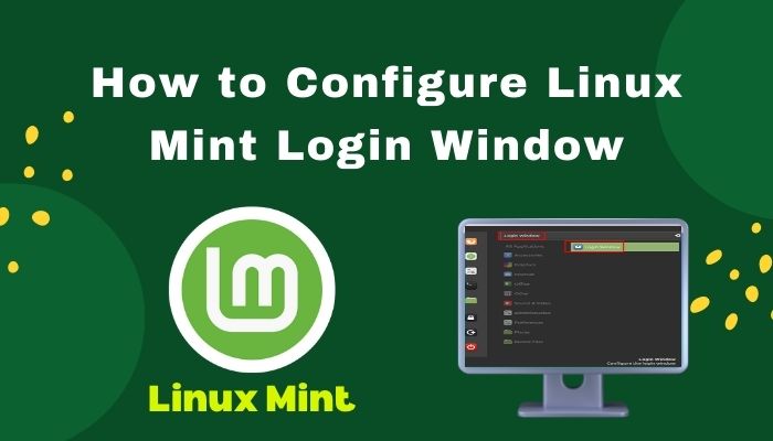 request username and password linux mint login