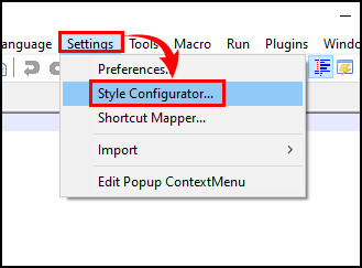 notepad-settings-style-configurator