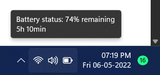 How to Show Battery Percentage on Windows 11 [Tested 2022]