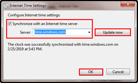 server-time-synchronize