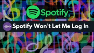 cant login to spotify app