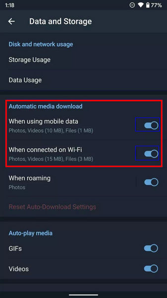 telegram-app-data-settings