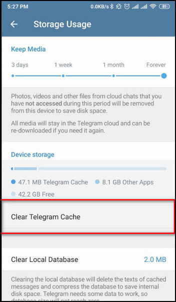 telegram-cache