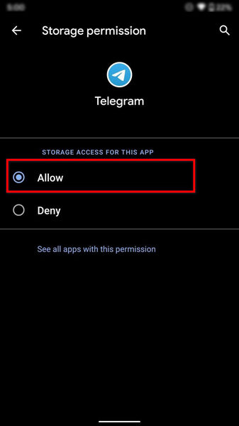 telegram-permission-app-allow